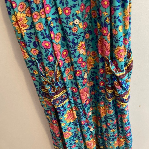 Floral Multicolor Maxi Dress - Picture 4 of 7